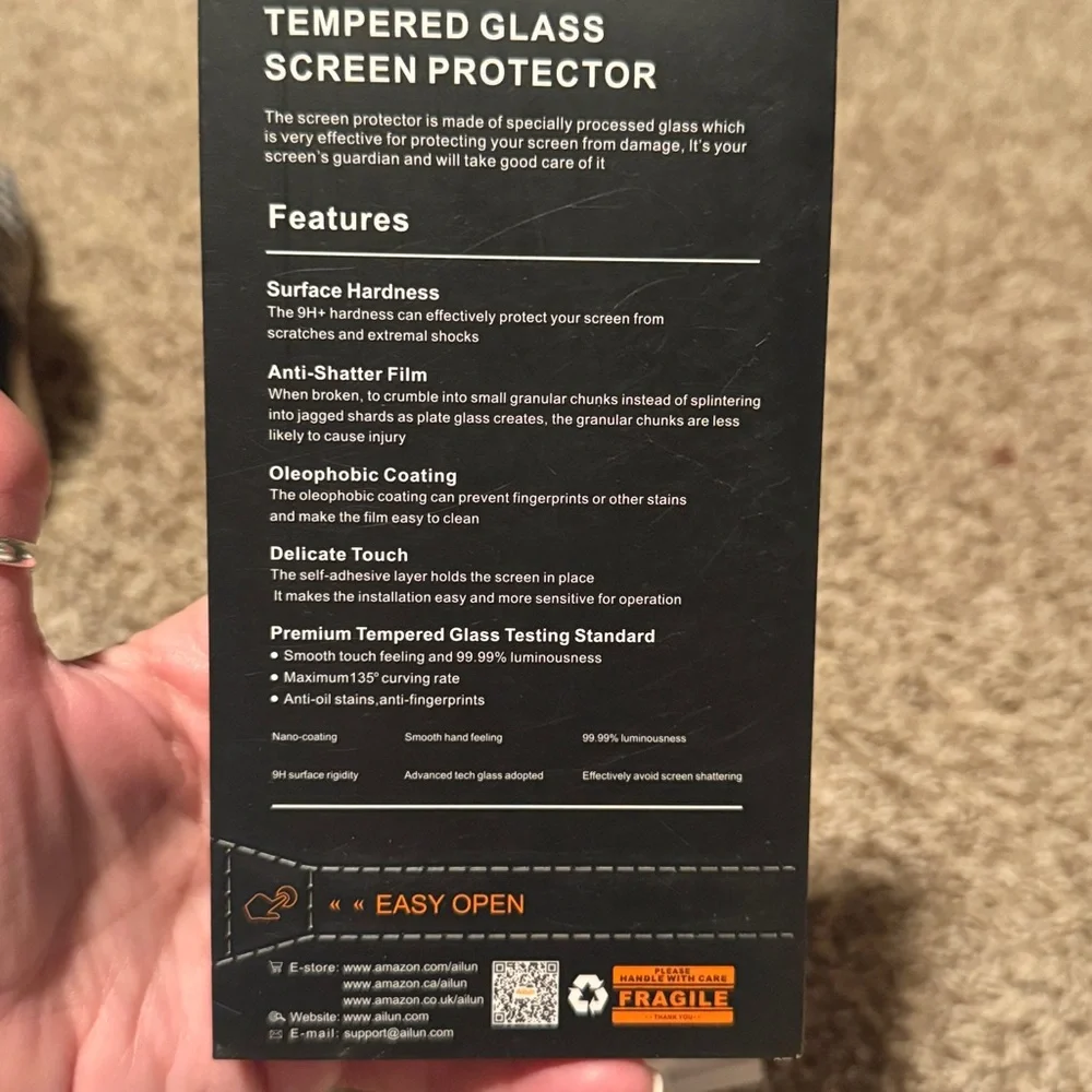 Ailun Glass Screen & Camera Protector Kit (3-pack) for iPhone 17 Pro - NEW!